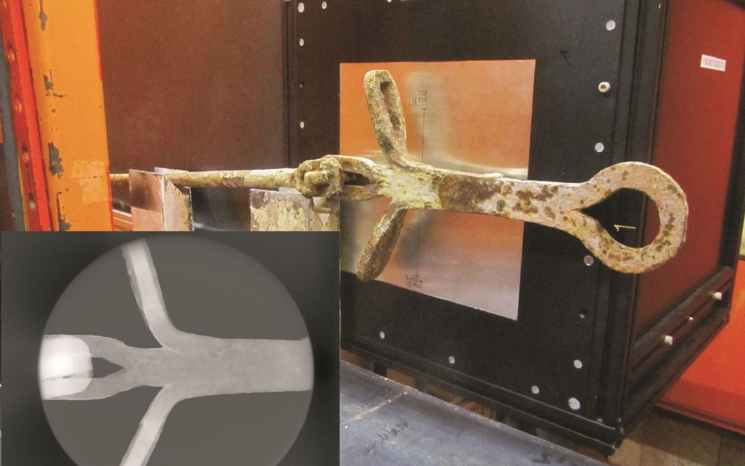 NiCe: Neutron Imaging of a failed 1400s wrought iron tie rod from Milan Cathedral