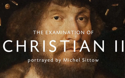 The examination of Christian II portrayed by Michel Sittow
