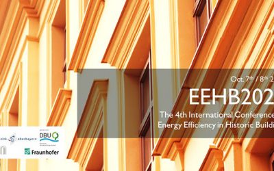 Call for abstracts: The 4th International Conference on Energy Efficiency in Historic Buildings – October 2020 – Benediktbeuern, Germany